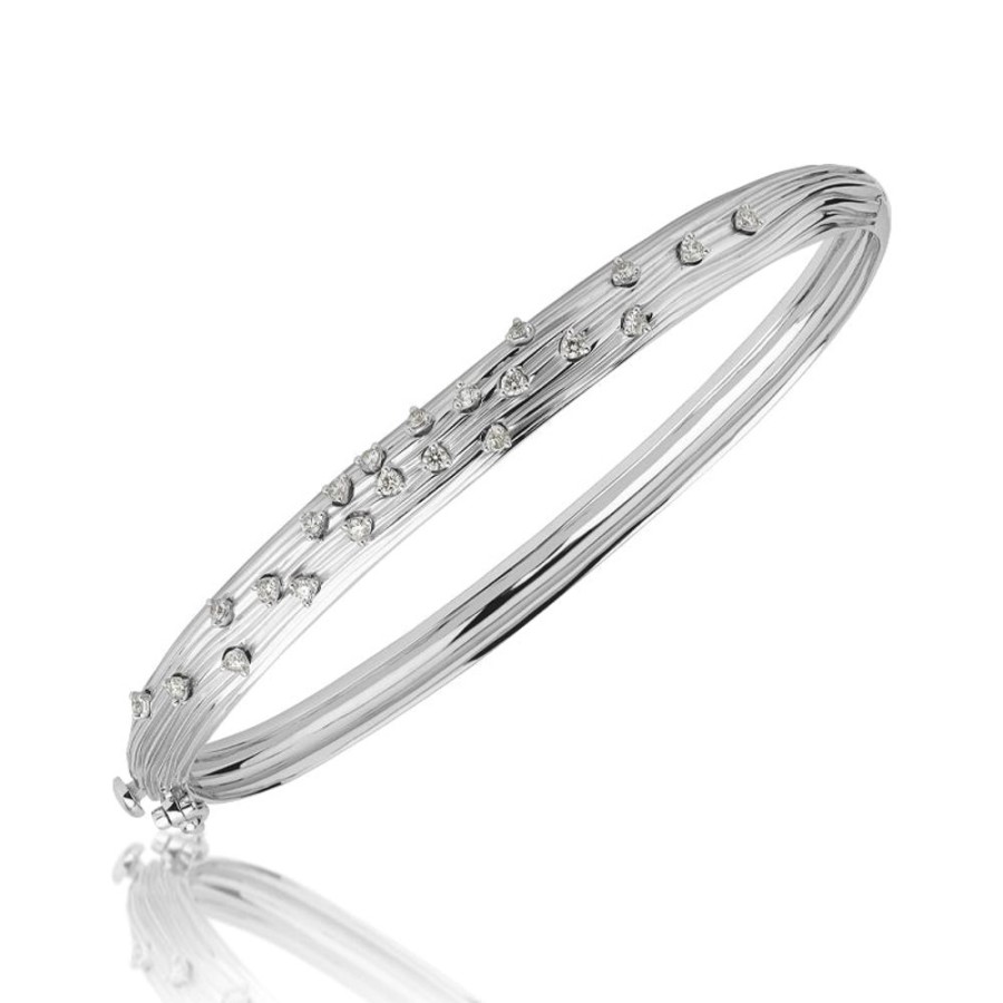 Bracelet/Bangle Hueb | 18 Karat Bahia White Gold Bracelet/Bangle With Vs-Gh Diamonds