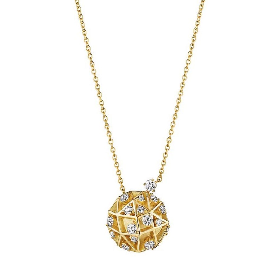 Necklace/Pendant Hueb | 18 Karat Estelar Yellow Gold Necklace With Vs-Gh Diamonds