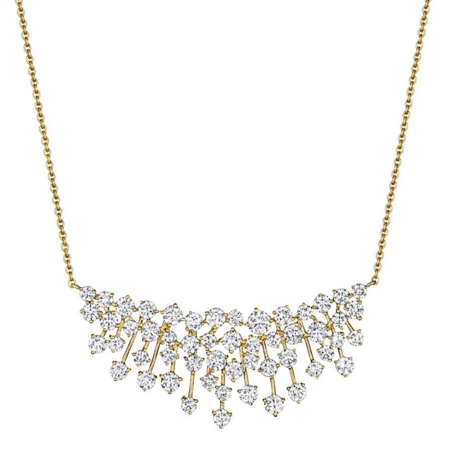 Necklace/Pendant Hueb | 18 Karat Luminus Yellow Gold Necklace With Vs-Gh Diamonds