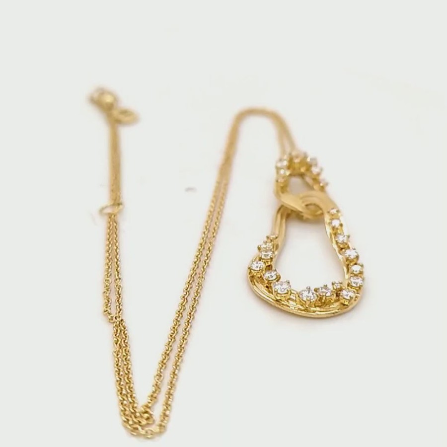 Necklace/Pendant Hueb | 18 Karat Bahia Yellow Gold Necklace With Vs-Gh Diamonds