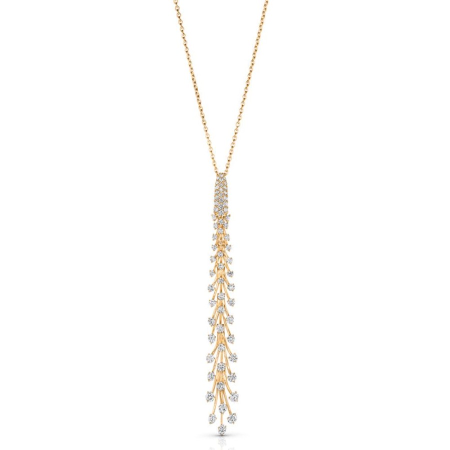 Necklace/Pendant Hueb | 18 Karat Luminus Yellow Gold Necklace With Vs-Gh Diamonds