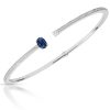 Bracelet/Bangle Hueb | 18 Karat Spectrum White Gold Bracelet/Bangle With Vs-Gh Diamonds And B