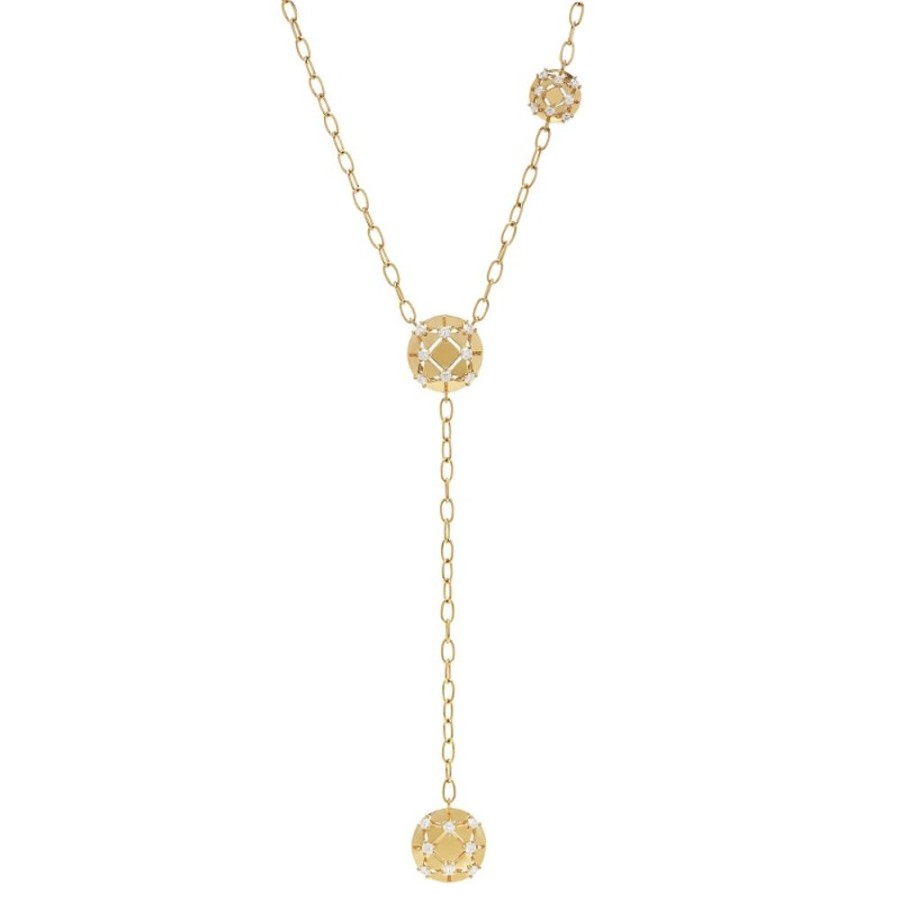 Necklace/Pendant Hueb | 18 Karat Estelar Yellow Gold Necklace With Vs-Gh Diamonds