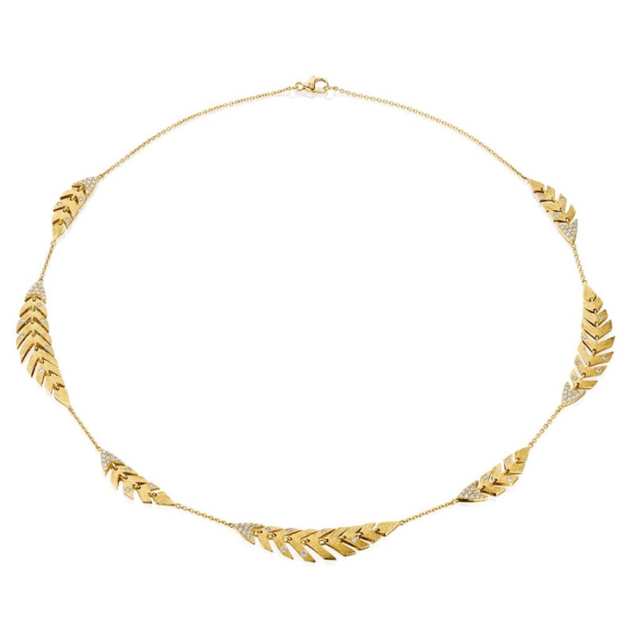 Necklace/Pendant Hueb | 18 Karat Bahia Yellow Gold Necklace With Vs-Gh Diamonds