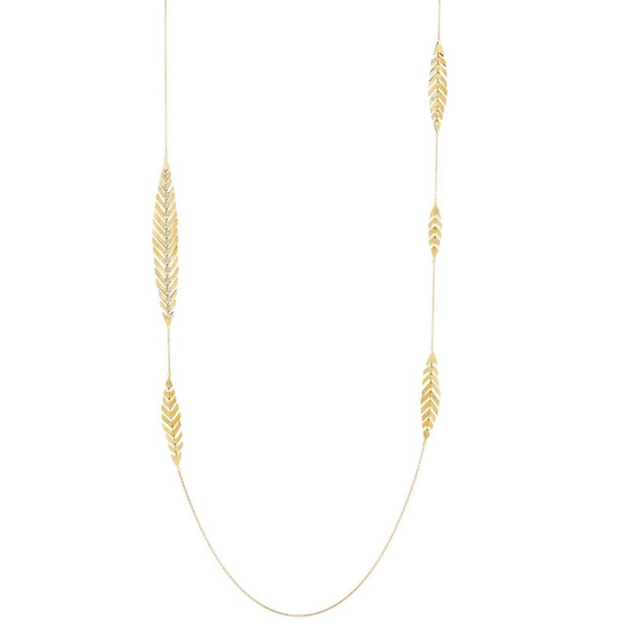 Necklace/Pendant Hueb | 18 Karat Bahia Yellow Gold Necklace With Vs-Gh Diamonds