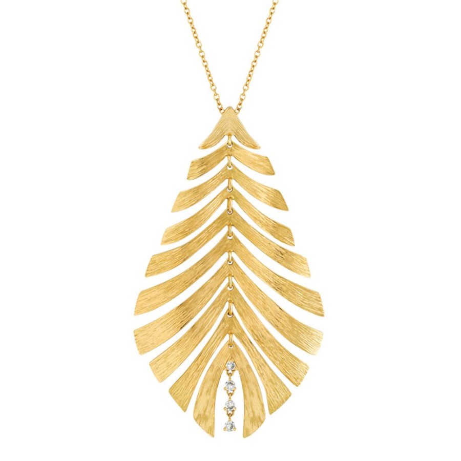 Necklace/Pendant Hueb | 18 Karat Bahia Yellow Gold Necklace With Vs-Gh Diamonds