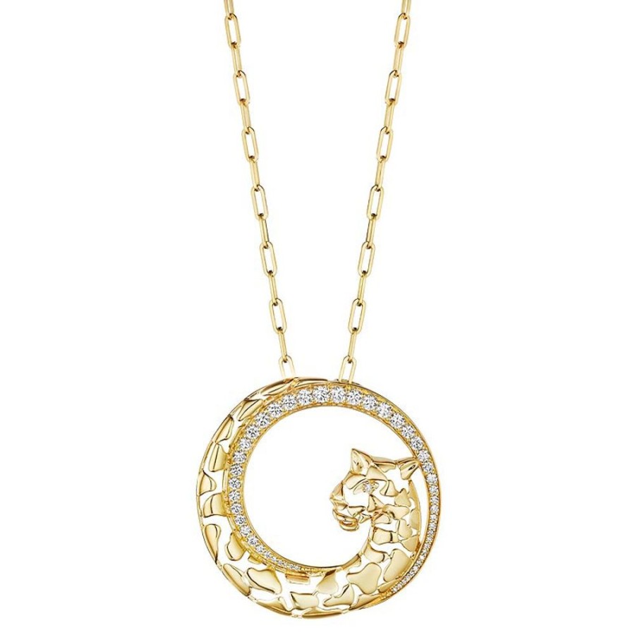 Necklace/Pendant Hueb | 18 Karat Onsa Yellow Gold Necklace With Vs-Gh Diamonds