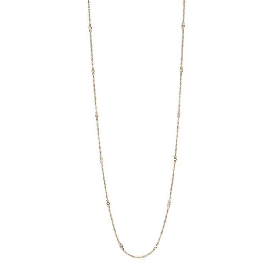 Necklace/Pendant Hueb | 18 Karat Bubbles Yellow Gold Necklace