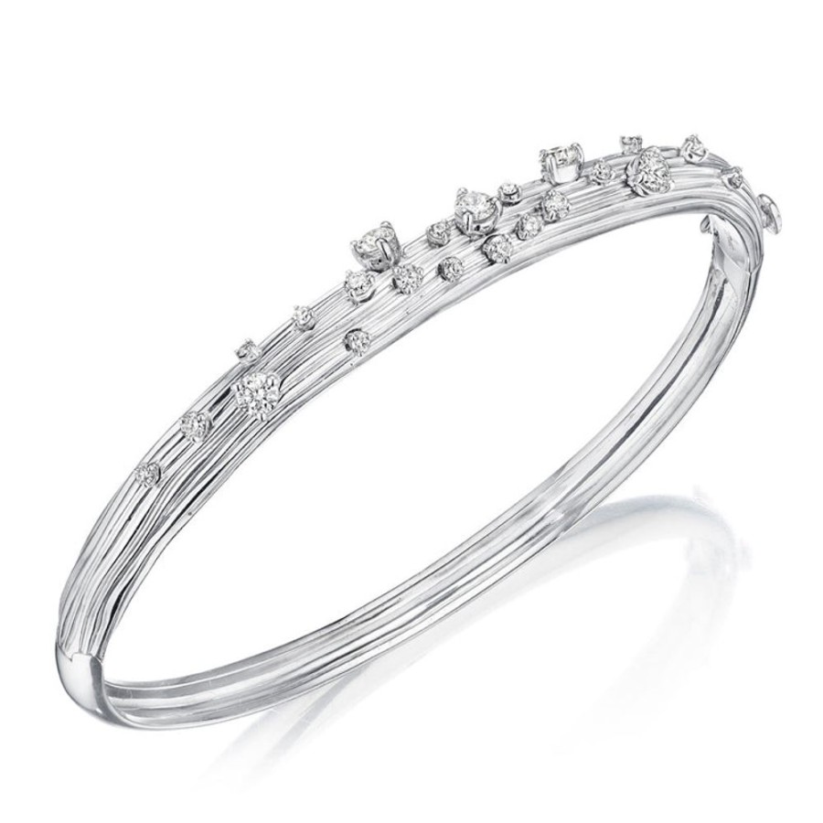 Bracelet/Bangle Hueb | 18 Karat Bahia White Gold Bracelet/Bangle With Vs-Gh Diamonds